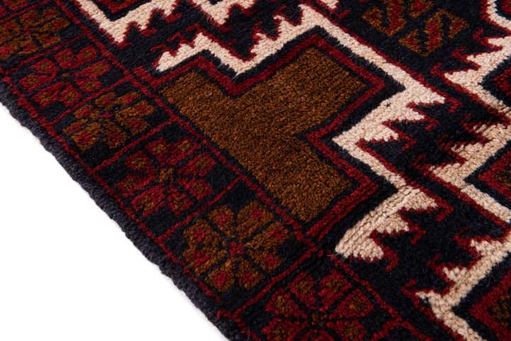 2' 10 x 4' 5 Hand Knotted Balouch Persian Wool Rug