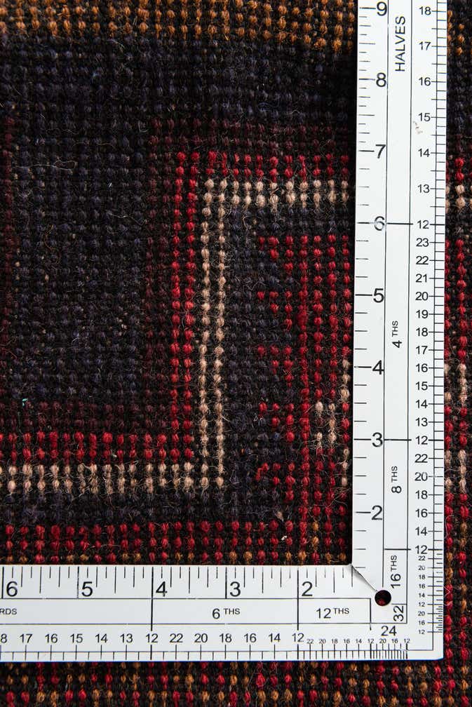2' 10 x 4' 6 Hand Knotted Balouch Persian Wool Rug