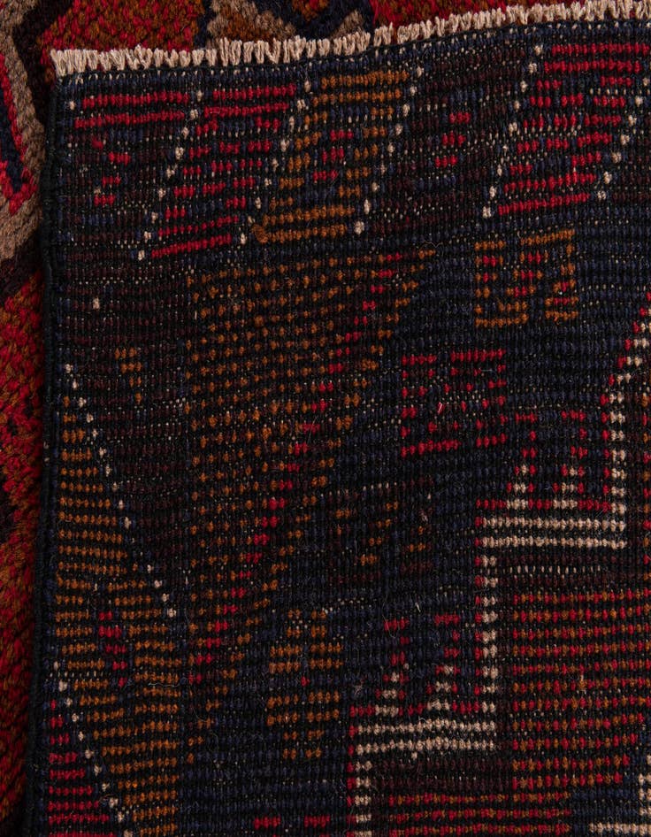 Detail image of 2' 10 x 4' 6  Hand Knotted Balouch Persian Wool Rug