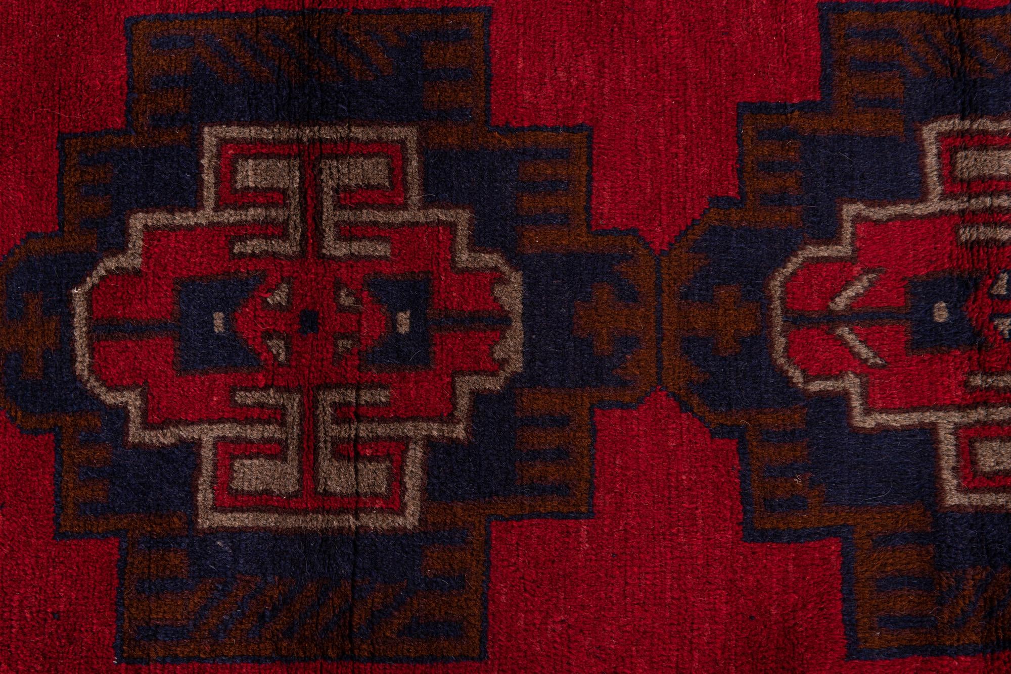 85cm x 140cm Hand Knotted Balouch Persian Wool Rug