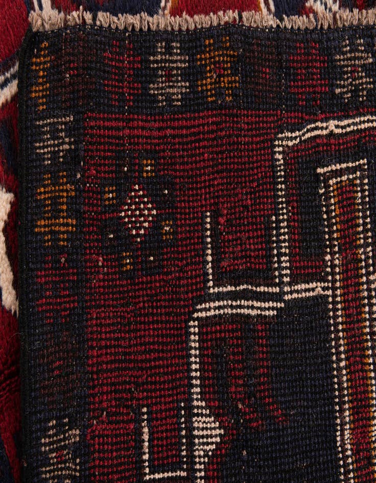 Detail image of 2' 10 x 4' 6  Hand Knotted Balouch Persian Wool Rug