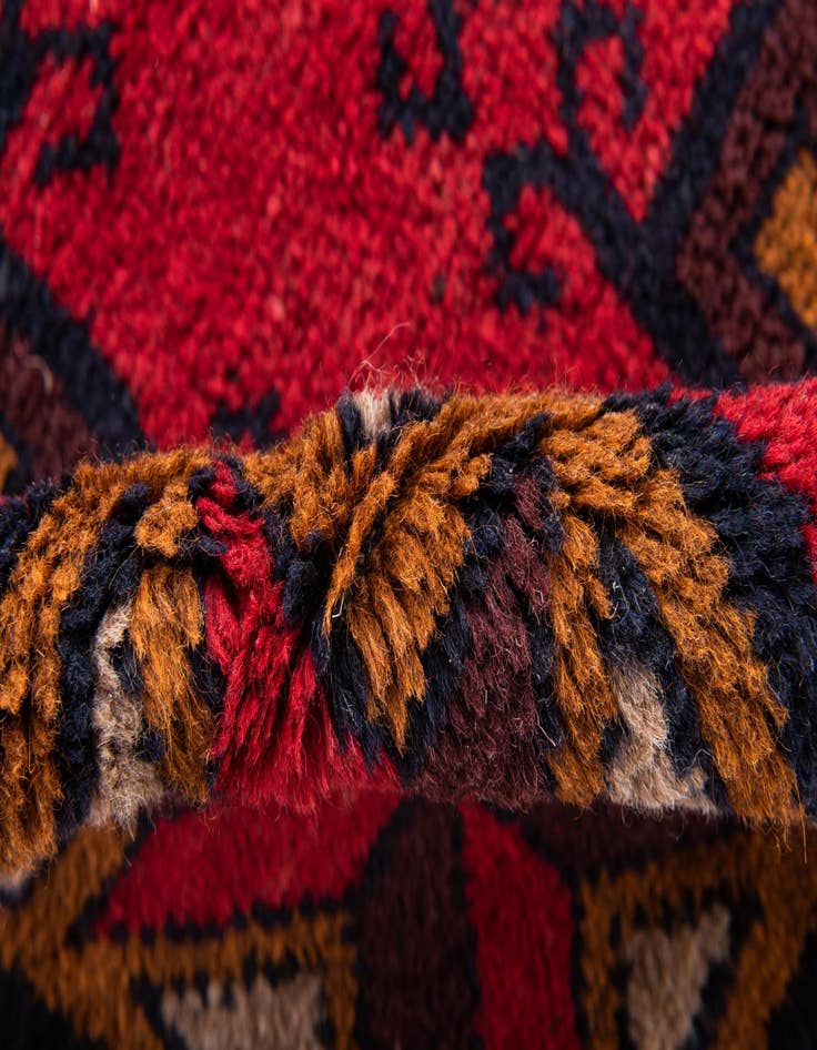 Detail image of 2' 10 x 4' 7 Hand Knotted Balouch Persian Wool Rug