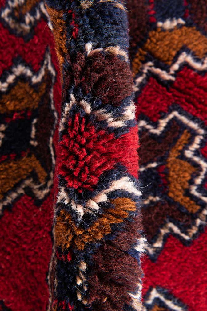 2' 10 x 4' 9 Hand Knotted Balouch Persian Wool Rug