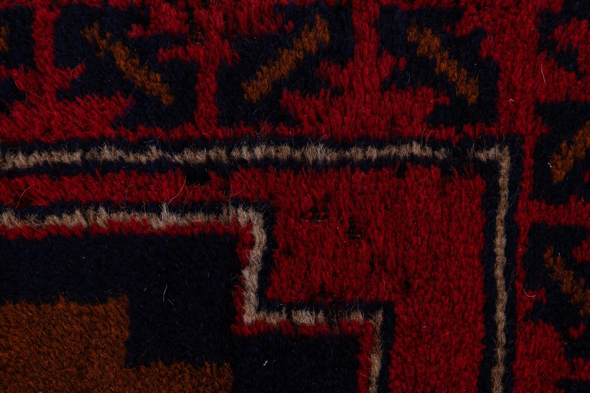 2' 9 x 4' 8 Hand Knotted Balouch Persian Wool Rug