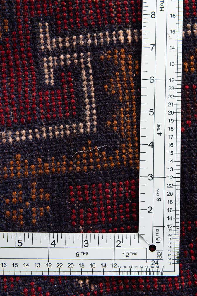 2' 10 x 4' 10 Hand Knotted Balouch Persian Wool Rug