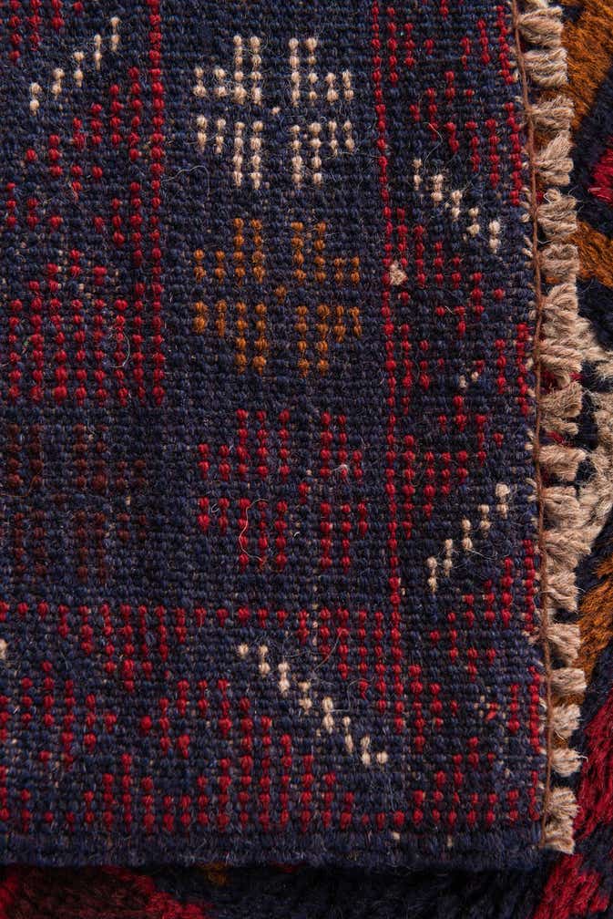2' 10 x 4' 10 Hand Knotted Balouch Persian Wool Rug
