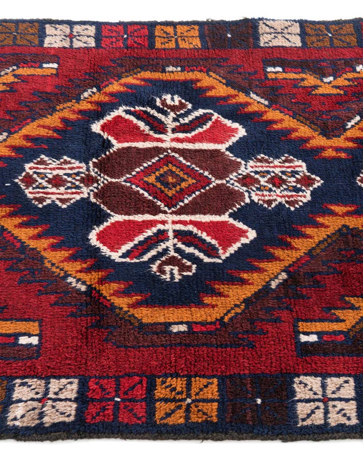 Detail image of 2' 10 x 4' 7  Hand Knotted Balouch Persian Wool Rug