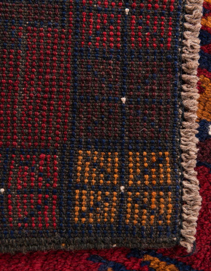 Detail image of 2' 10 x 4' 7  Hand Knotted Balouch Persian Wool Rug