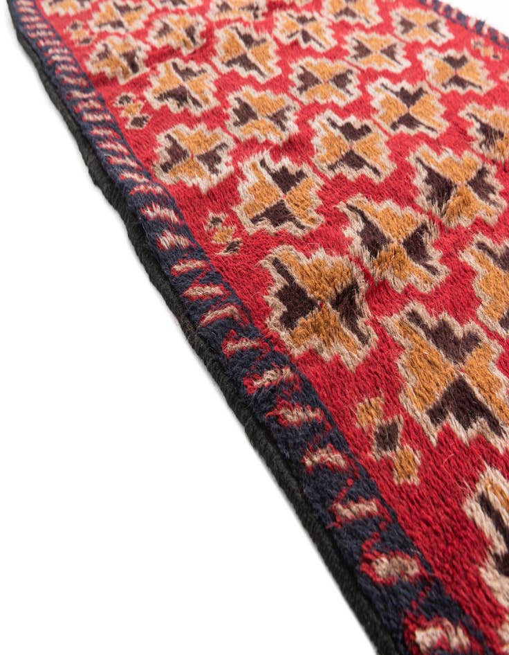 Detail image of 2' 10 x 4' 7  Hand Knotted Balouch Persian Wool Rug