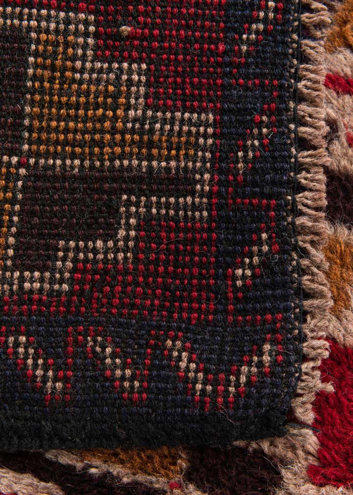 2' 10 x 4' 7 Hand Knotted Balouch Persian Wool Rug