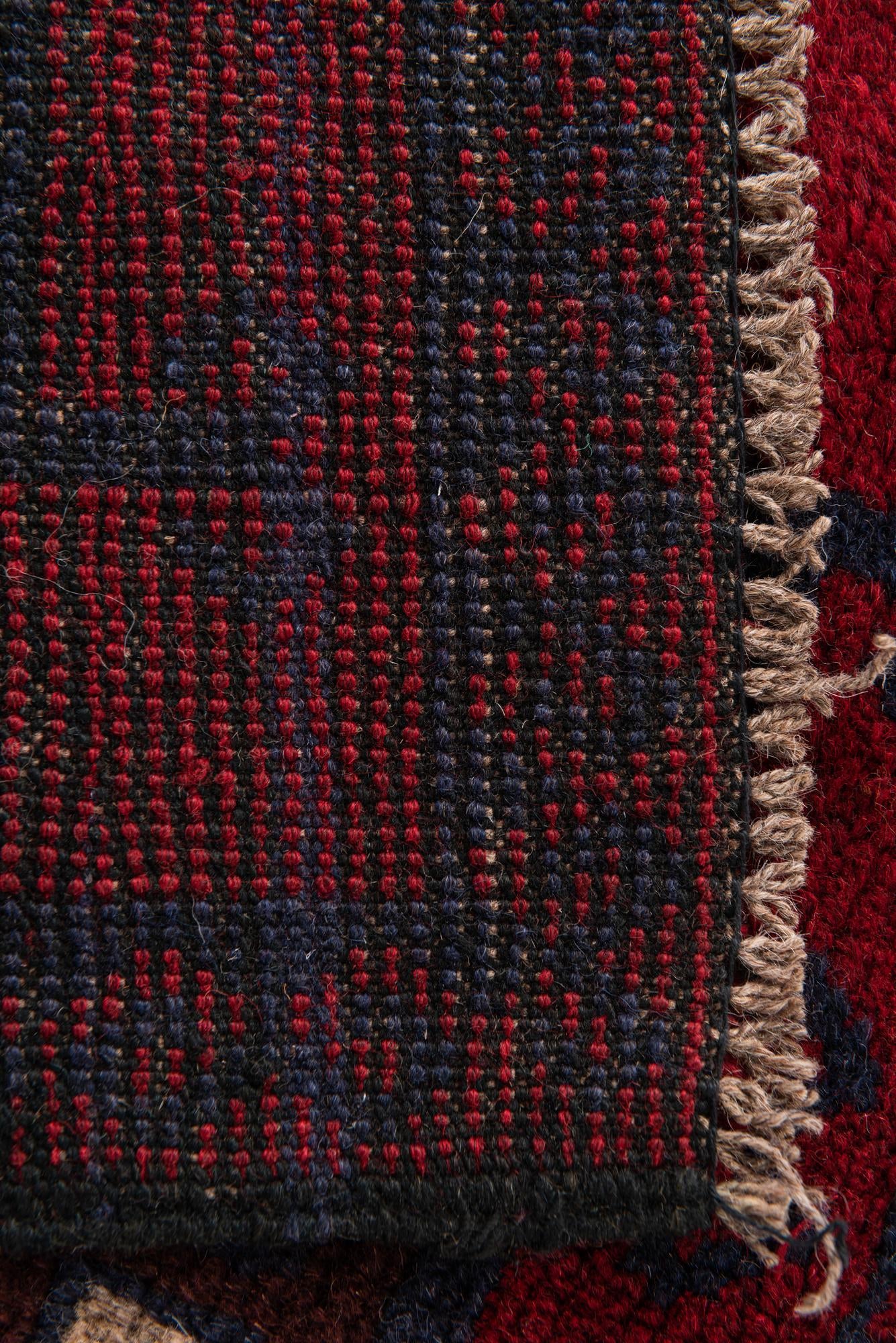 2' 10 x 4' 6 Hand Knotted Balouch Persian Wool Rug