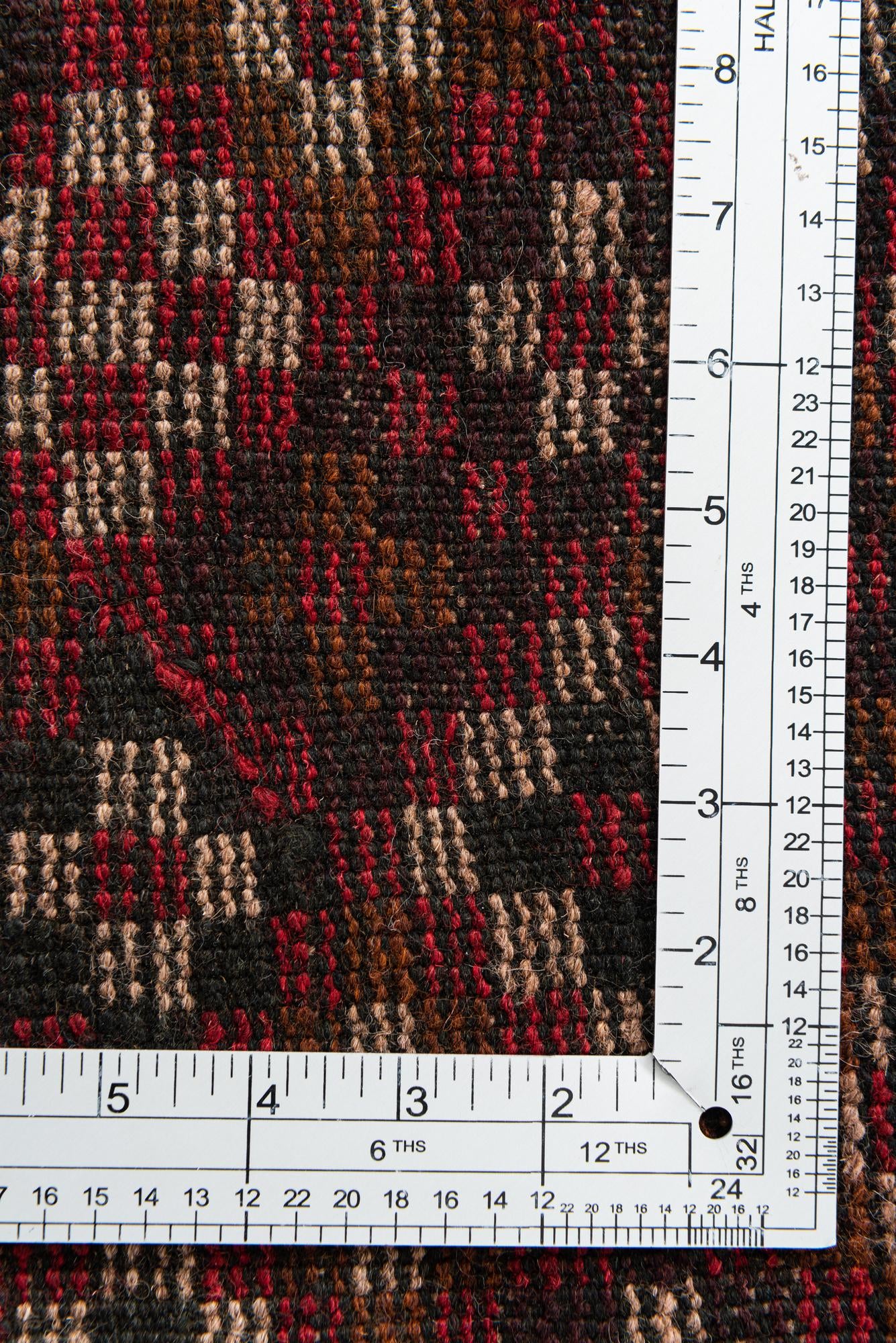 3' x 4' 6 Hand Knotted Balouch Persian Wool Rug