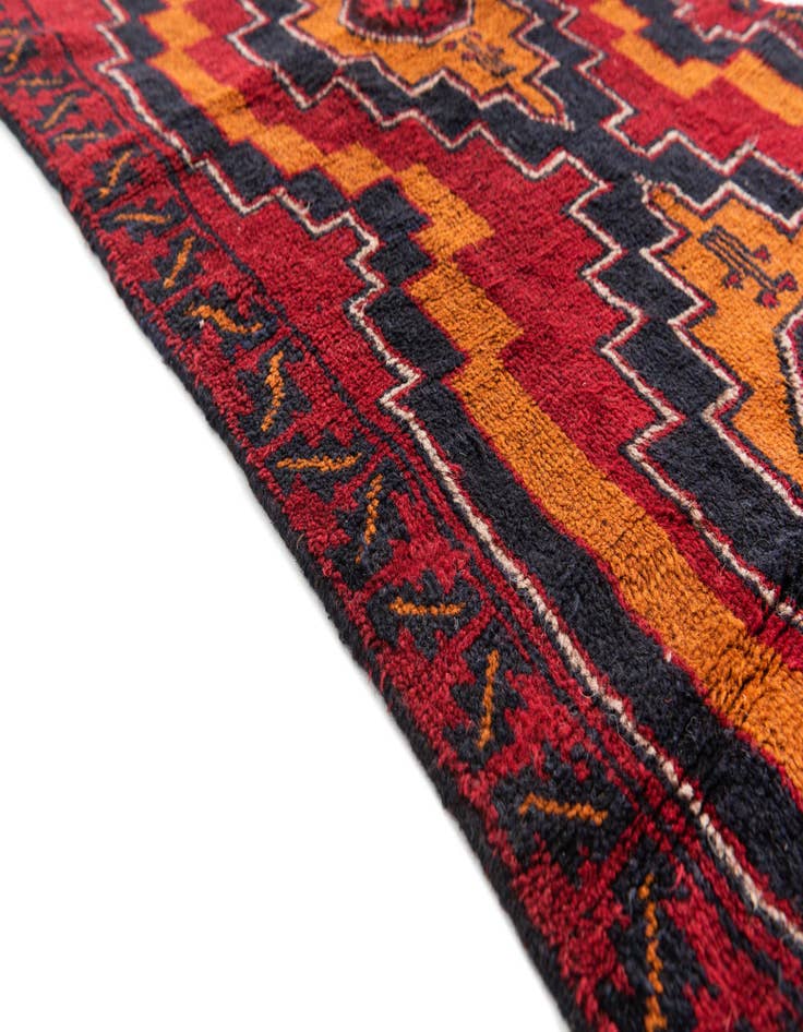 Detail image of 2' 10 x 4' 8  Hand Knotted Balouch Persian Wool Rug