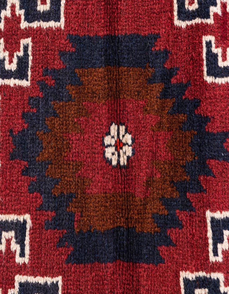 Detail image of 2' 10 x 4' 7  Hand Knotted Balouch Persian Wool Rug