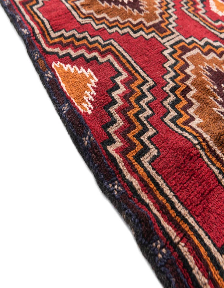 Detail image of 3' x 4' 4  Hand Knotted Balouch Persian Wool Rug