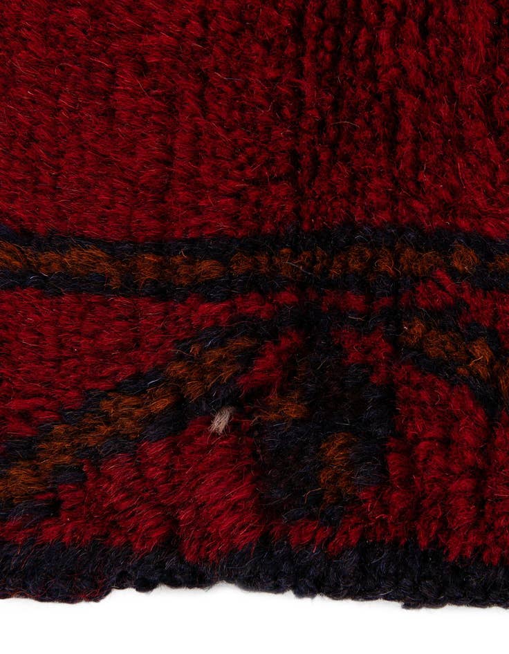 Detail image of 2' 8 x 4' 9 Hand Knotted Balouch Persian Wool Rug