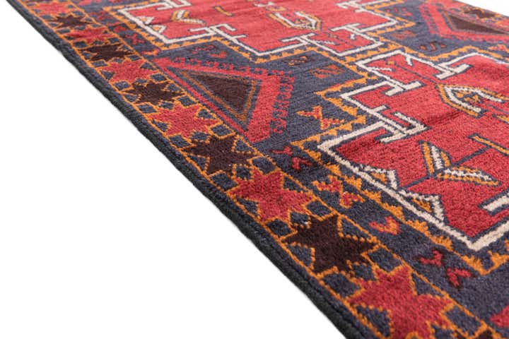 2' 10 x 4' 5 Hand Knotted Balouch Persian Wool Rug