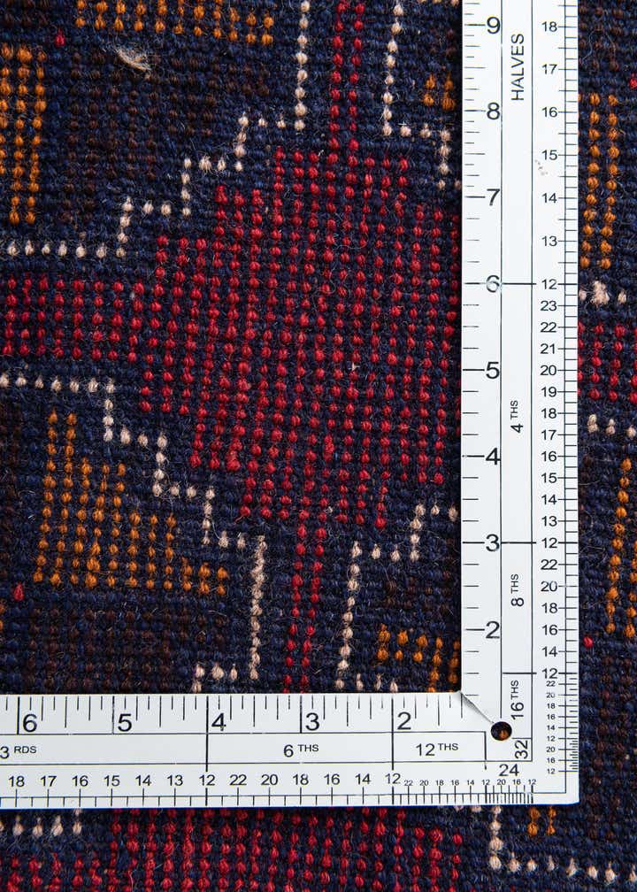 3' x 4' 5 Hand Knotted Balouch Persian Wool Rug