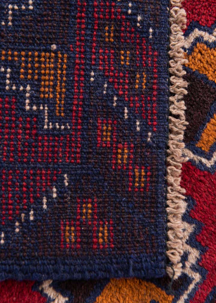 3' x 4' 5 Hand Knotted Balouch Persian Wool Rug