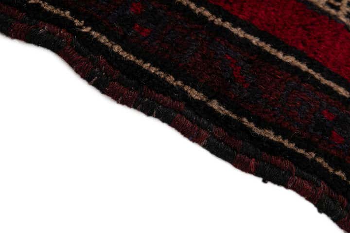 3' x 4' 9 Hand Knotted Balouch Persian Wool Rug