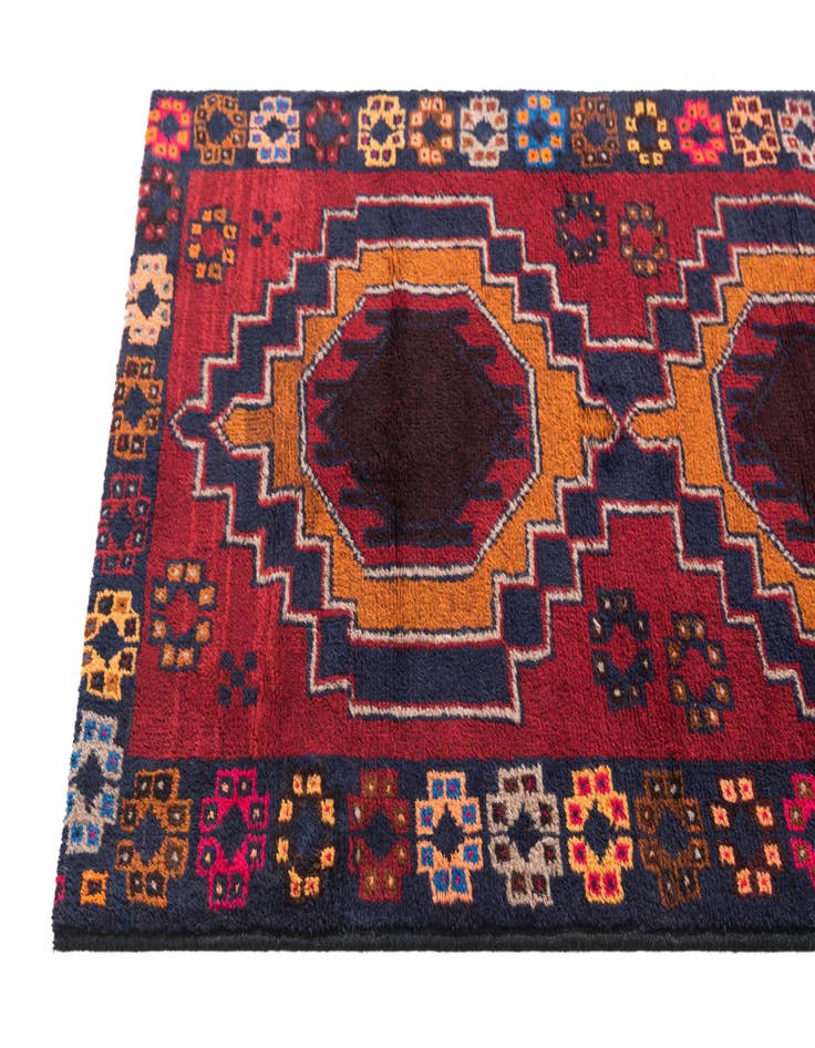 Detail image of 2' 9 x 4' 8  Hand Knotted Balouch Persian Wool Rug