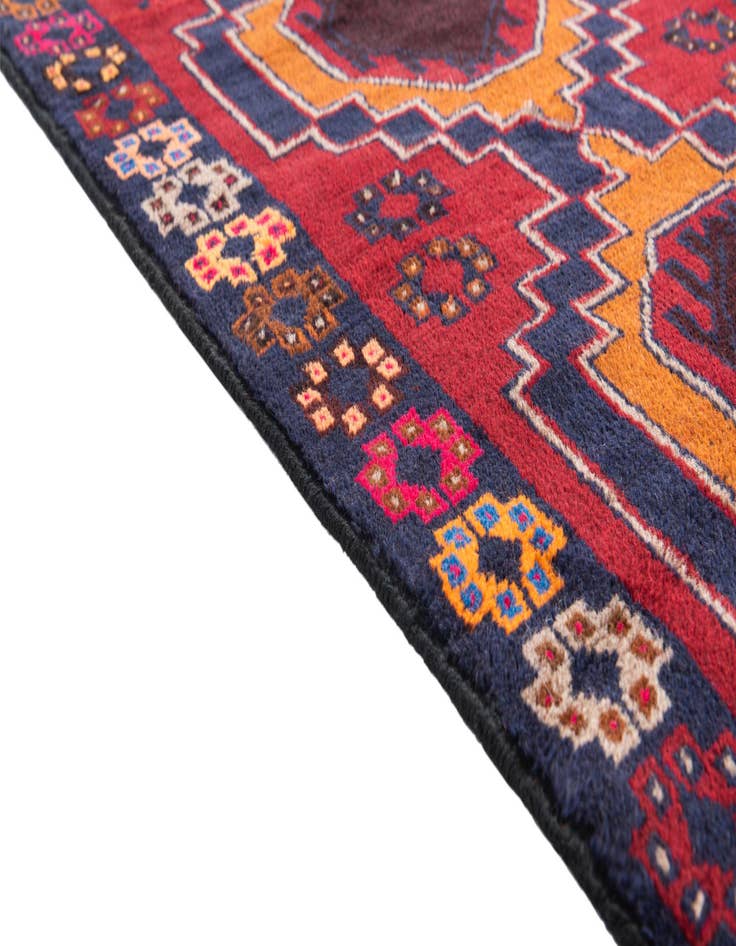 Detail image of 2' 9 x 4' 8  Hand Knotted Balouch Persian Wool Rug