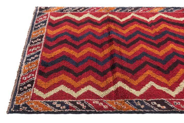 2' 10 x 4' 9 Hand Knotted Balouch Persian Wool Rug