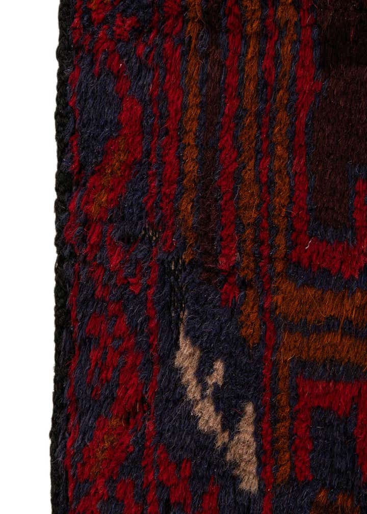 2' 8 x 4' 9 Hand Knotted Balouch Persian Wool Rug