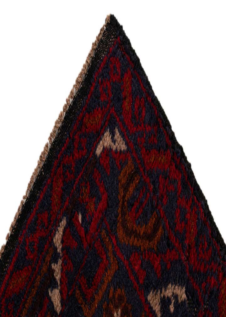 2' 8 x 4' 9 Hand Knotted Balouch Persian Wool Rug