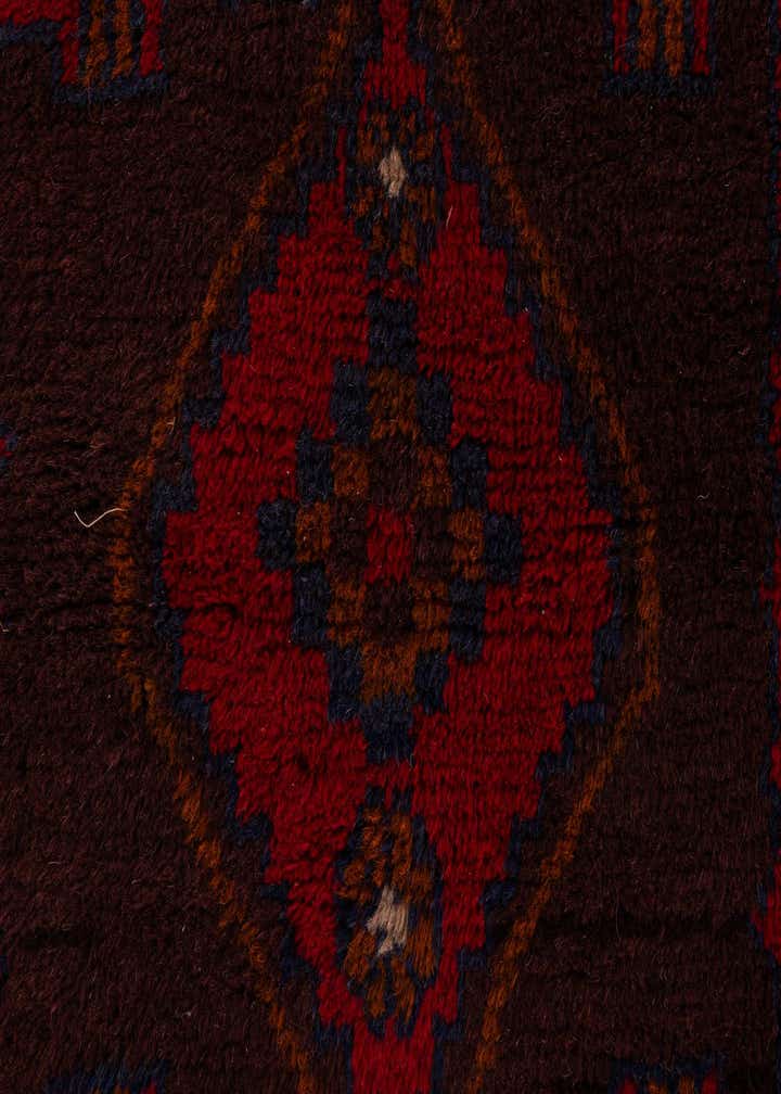 2' 8 x 4' 9 Hand Knotted Balouch Persian Wool Rug