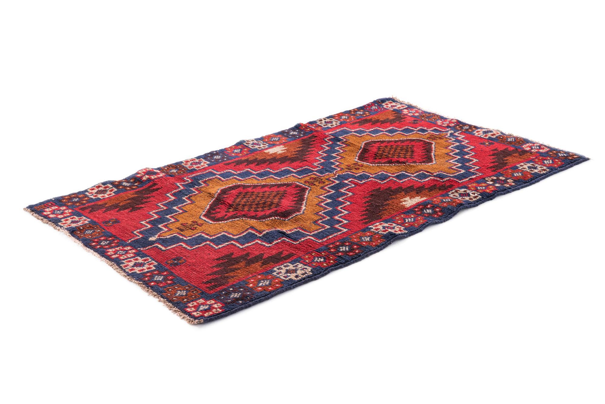 2' 10 x 4' 10 Hand Knotted Balouch Persian Wool Rug