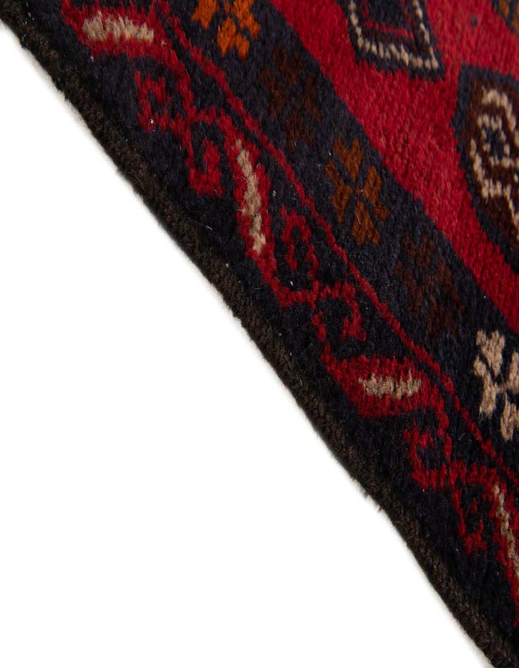 Detail image of 2' 11 x 4' 7 Hand Knotted Balouch Persian Wool Rug