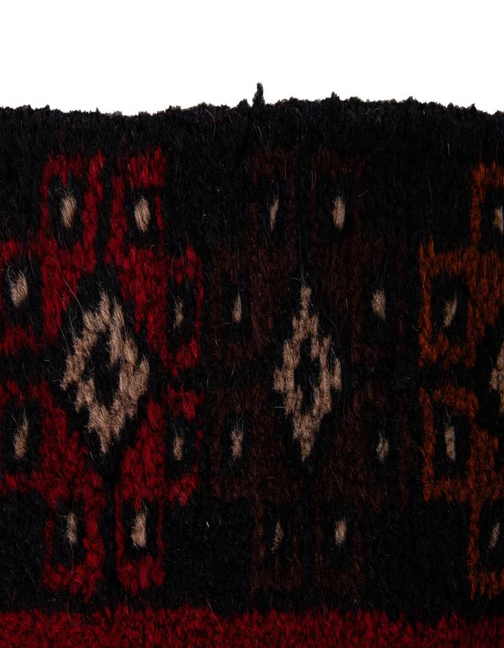 Detail image of 2' 10 x 4' 8  Hand Knotted Balouch Persian Wool Rug