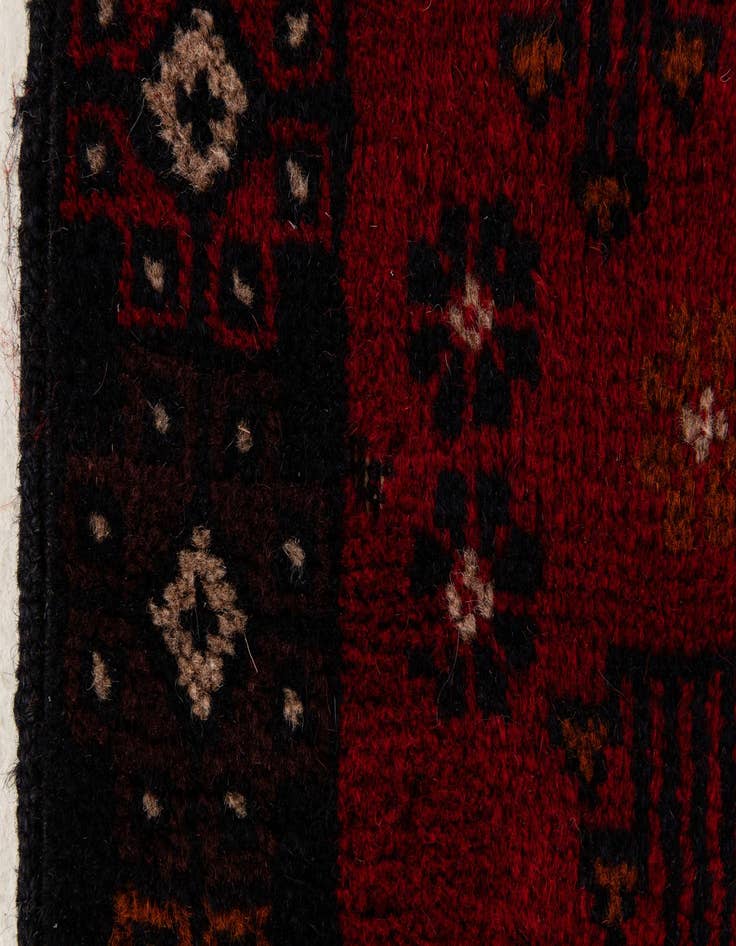 Detail image of 2' 10 x 4' 8  Hand Knotted Balouch Persian Wool Rug