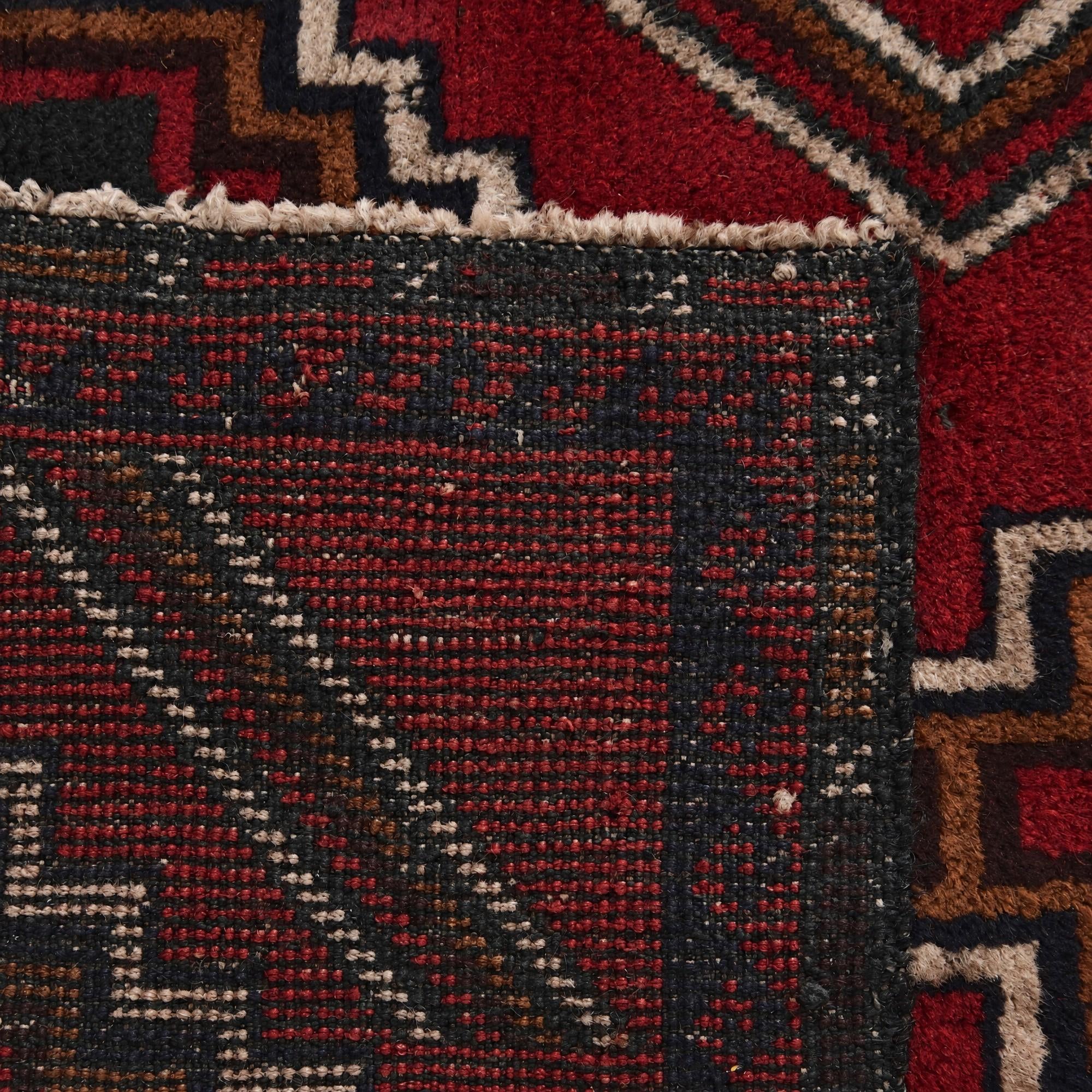 90cm x 135cm Hand Knotted Balouch Persian Wool Rug
