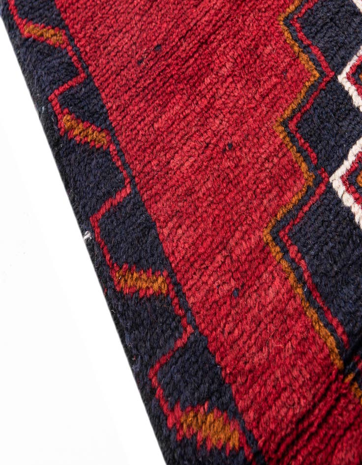 Detail image of 2' 10 x 4' 10  Hand Knotted Balouch Persian Wool Rug