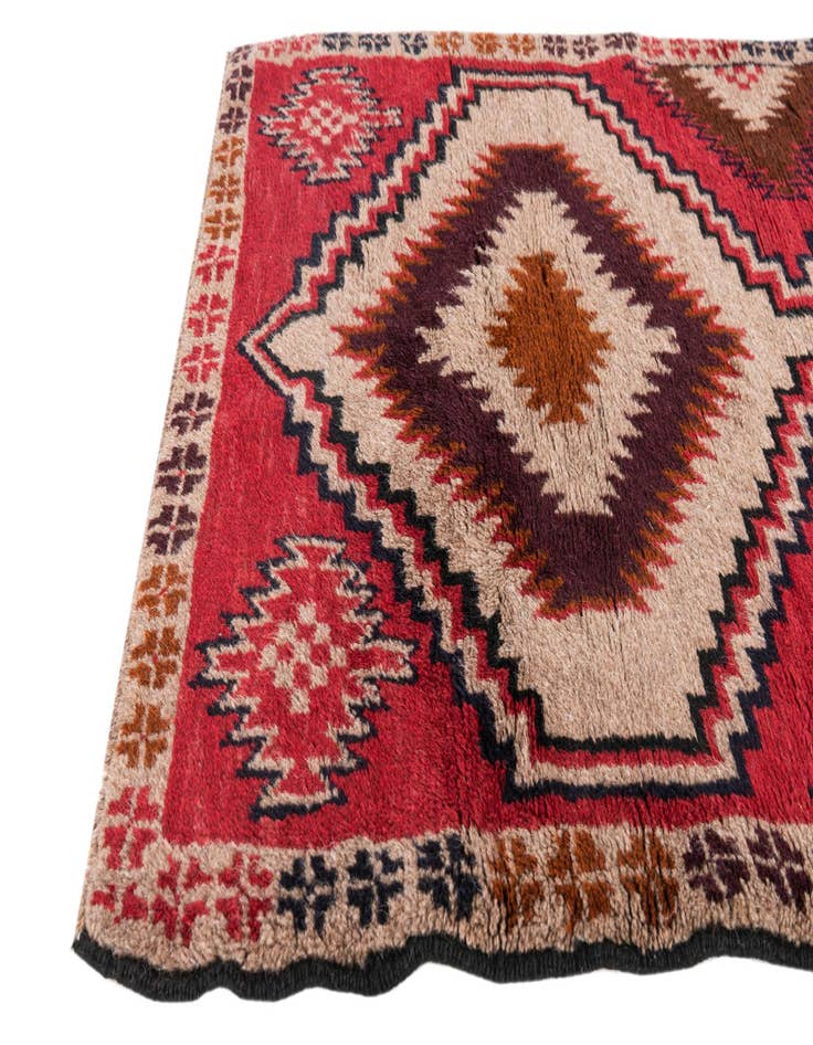 Detail image of 2' 10 x 4' 10 Hand Knotted Balouch Persian Wool Rug