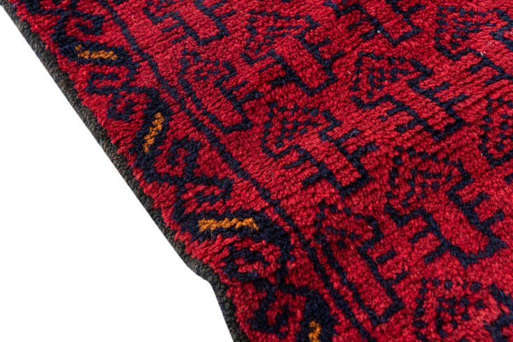 Detail image of 3' x 4' 6 Hand Knotted Balouch Persian Wool Rug