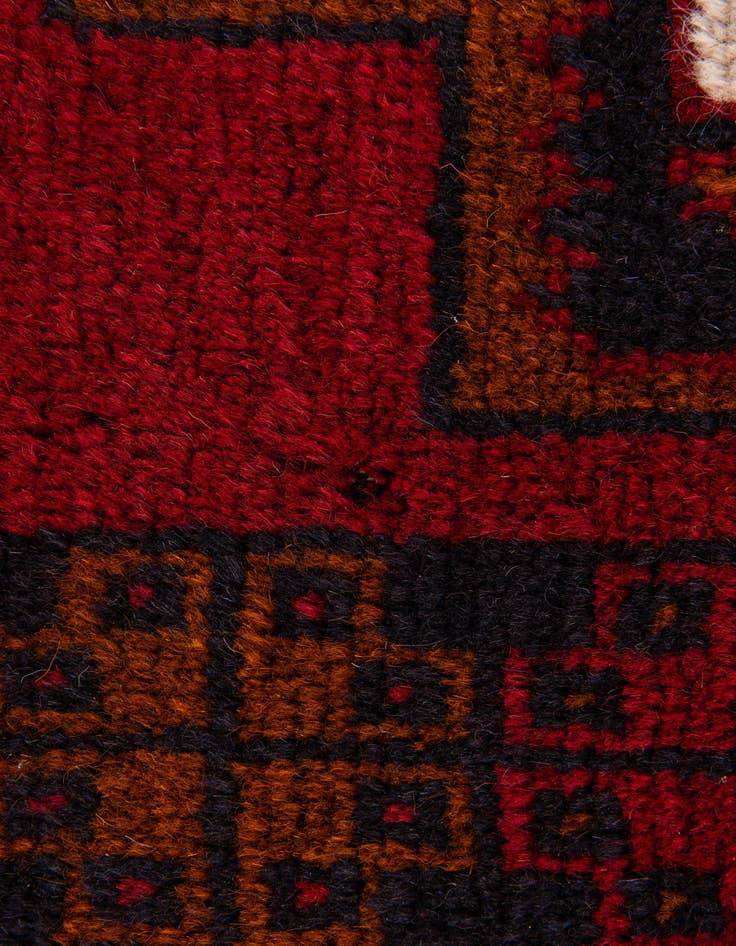 Detail image of 2' 9 x 4' 7 Hand Knotted Balouch Persian Wool Rug