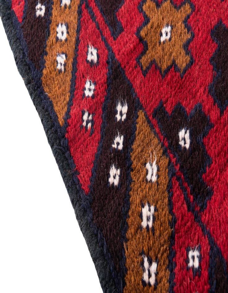 Detail image of 2' 9 x 4' 7  Hand Knotted Balouch Persian Wool Rug