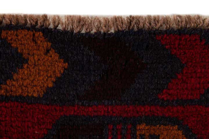 2' 9 x 4' 8 Hand Knotted Balouch Persian Wool Rug
