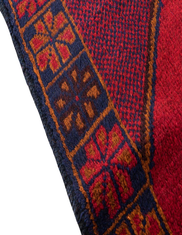 Detail image of 2' 11 x 4' 7  Hand Knotted Balouch Persian Wool Rug