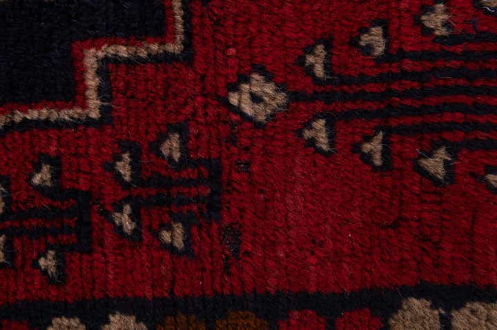 2' 10 x 4' 7 Hand Knotted Balouch Persian Wool Rug
