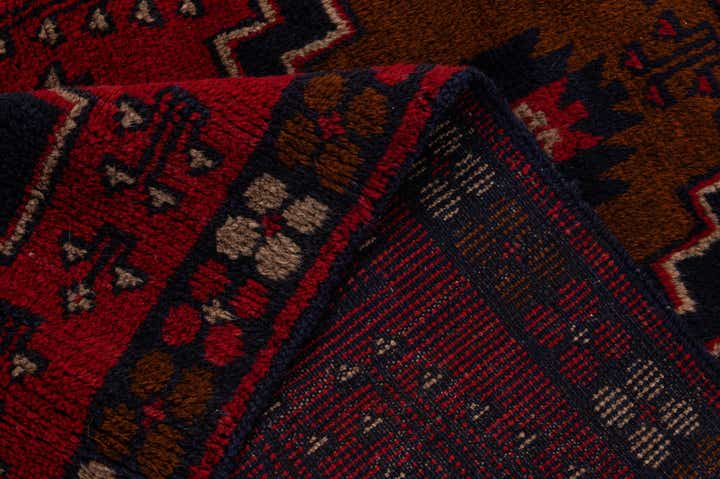 2' 10 x 4' 7 Hand Knotted Balouch Persian Wool Rug