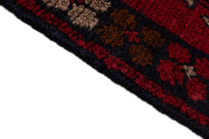 2' 10 x 4' 7 Hand Knotted Balouch Persian Wool Rug
