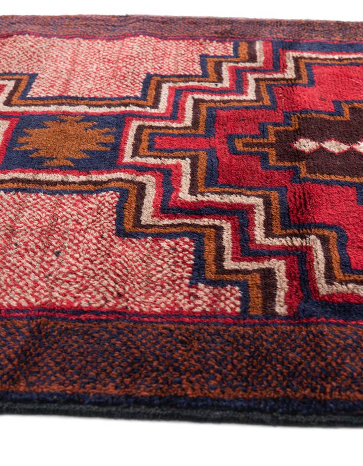 Detail image of 3' x 4' 5  Hand Knotted Balouch Persian Wool Rug