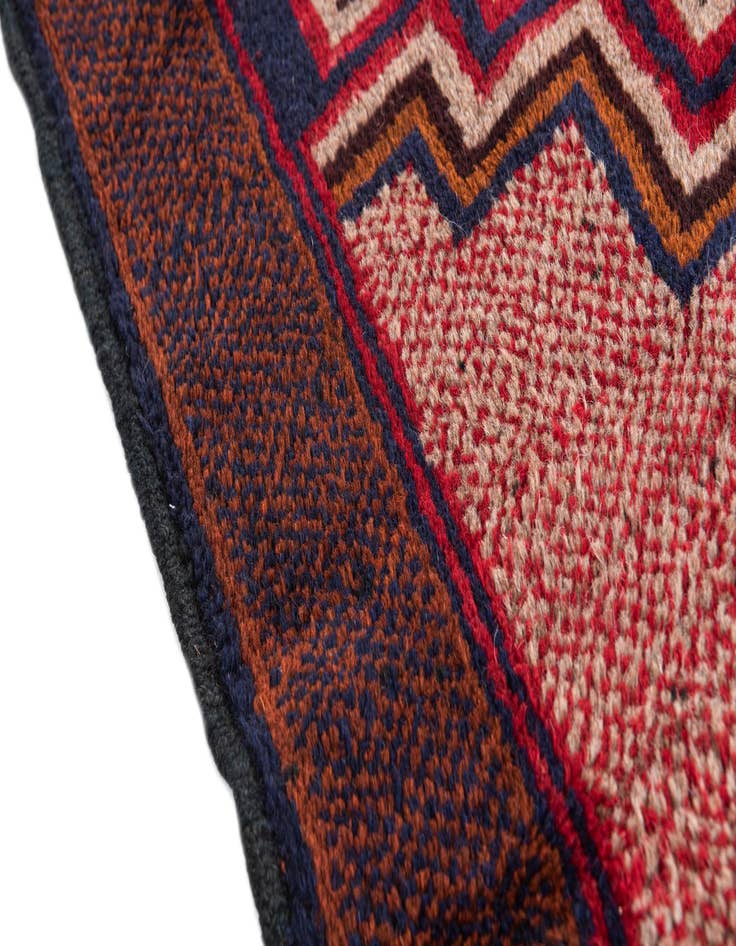 Detail image of 3' x 4' 5  Hand Knotted Balouch Persian Wool Rug