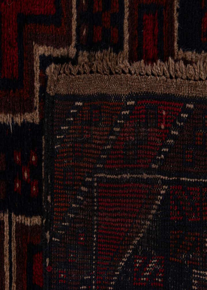 2' 10 x 4' 7 Hand Knotted Balouch Persian Wool Rug