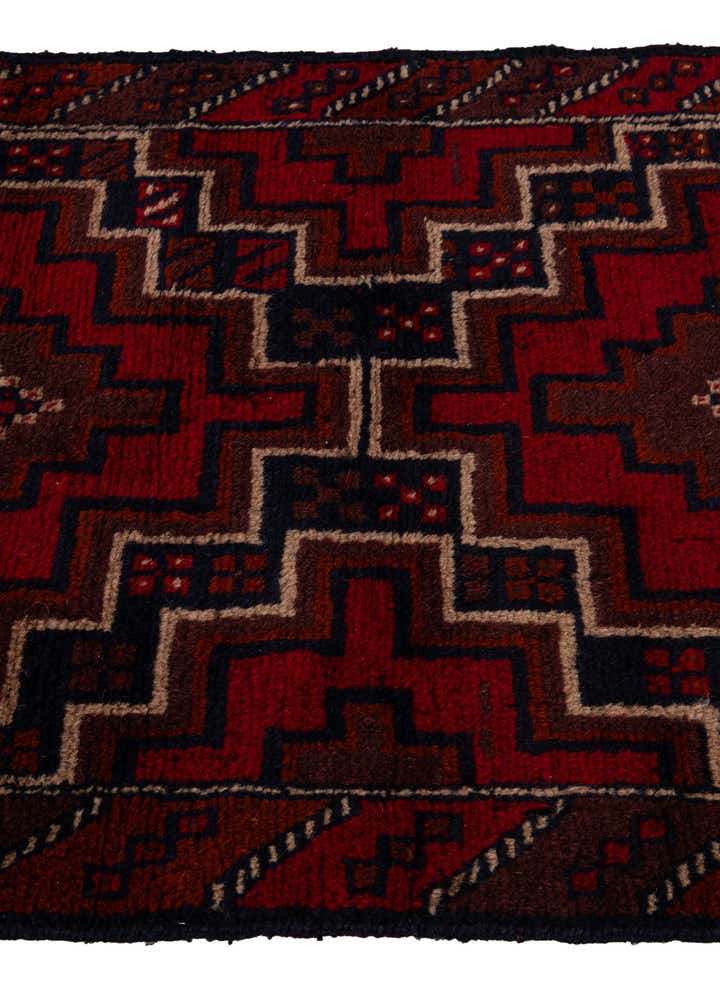 2' 10 x 4' 7 Hand Knotted Balouch Persian Wool Rug