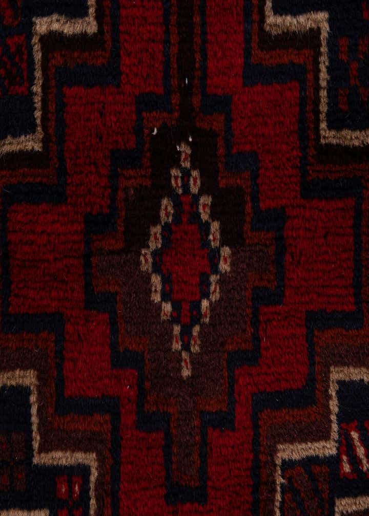 2' 10 x 4' 7 Hand Knotted Balouch Persian Wool Rug